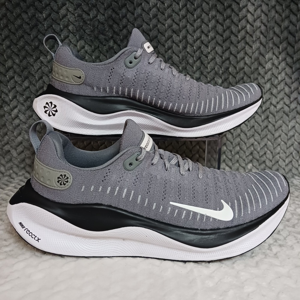 Nike ReactX Infinity Run 4 TB Cool Grey Men's Road Running Sneakers Shoes Sz 10
